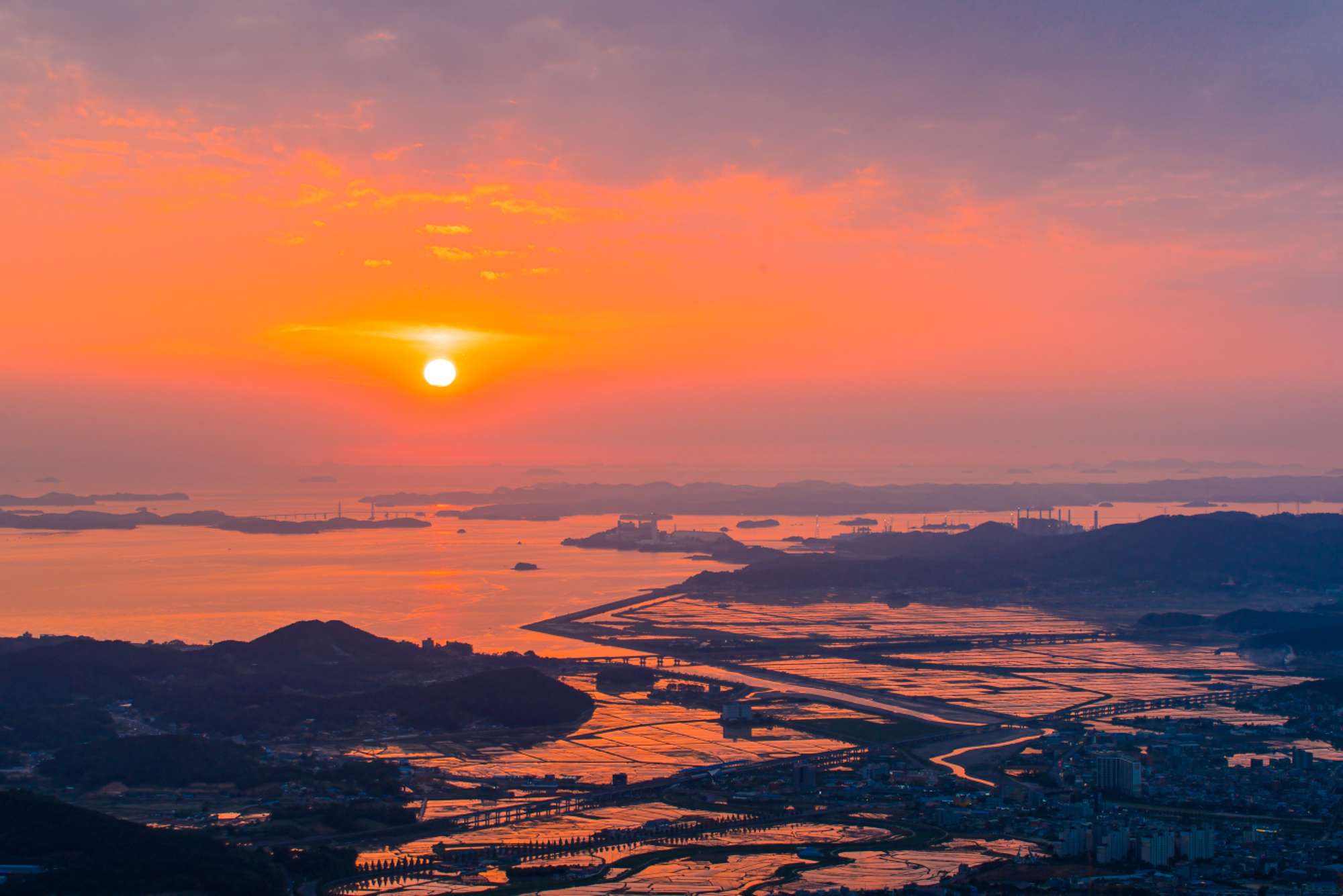 바다의 석양(입선)