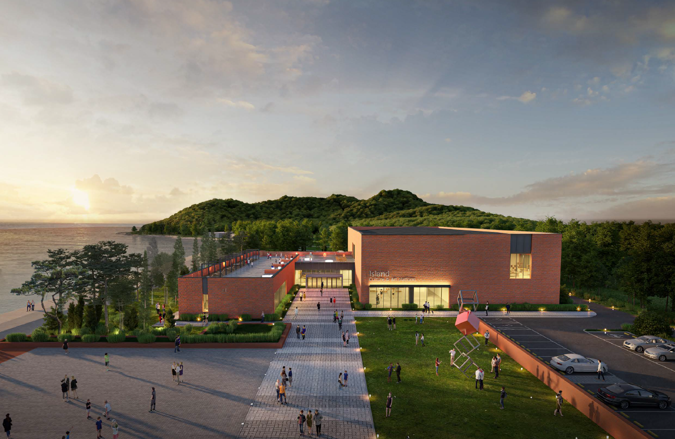 섬문화예술플랫폼 조감도